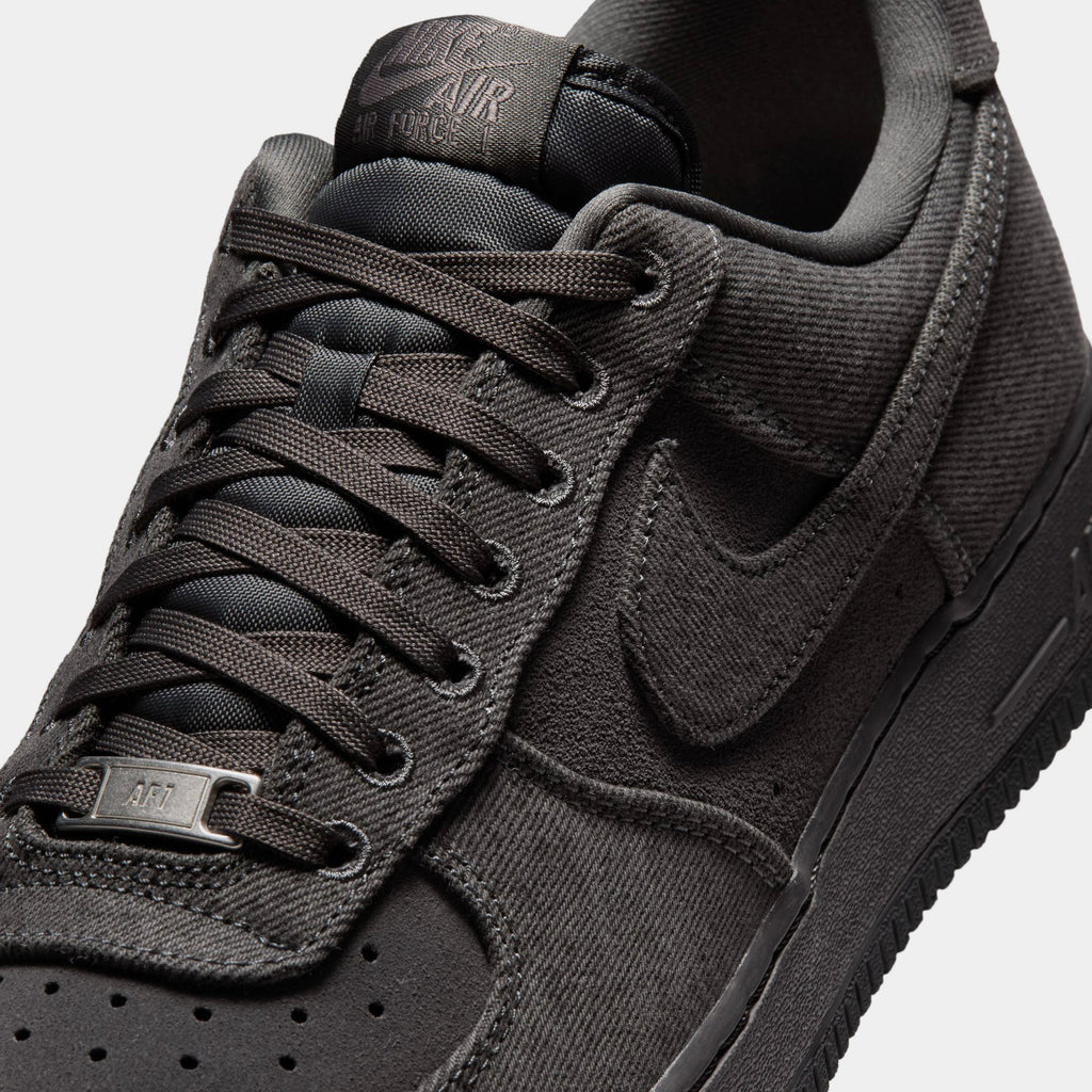 Air Force 1 Denim Mens Lifestyle Shoes (Anthracite/Anthracite/Medium Ash)
