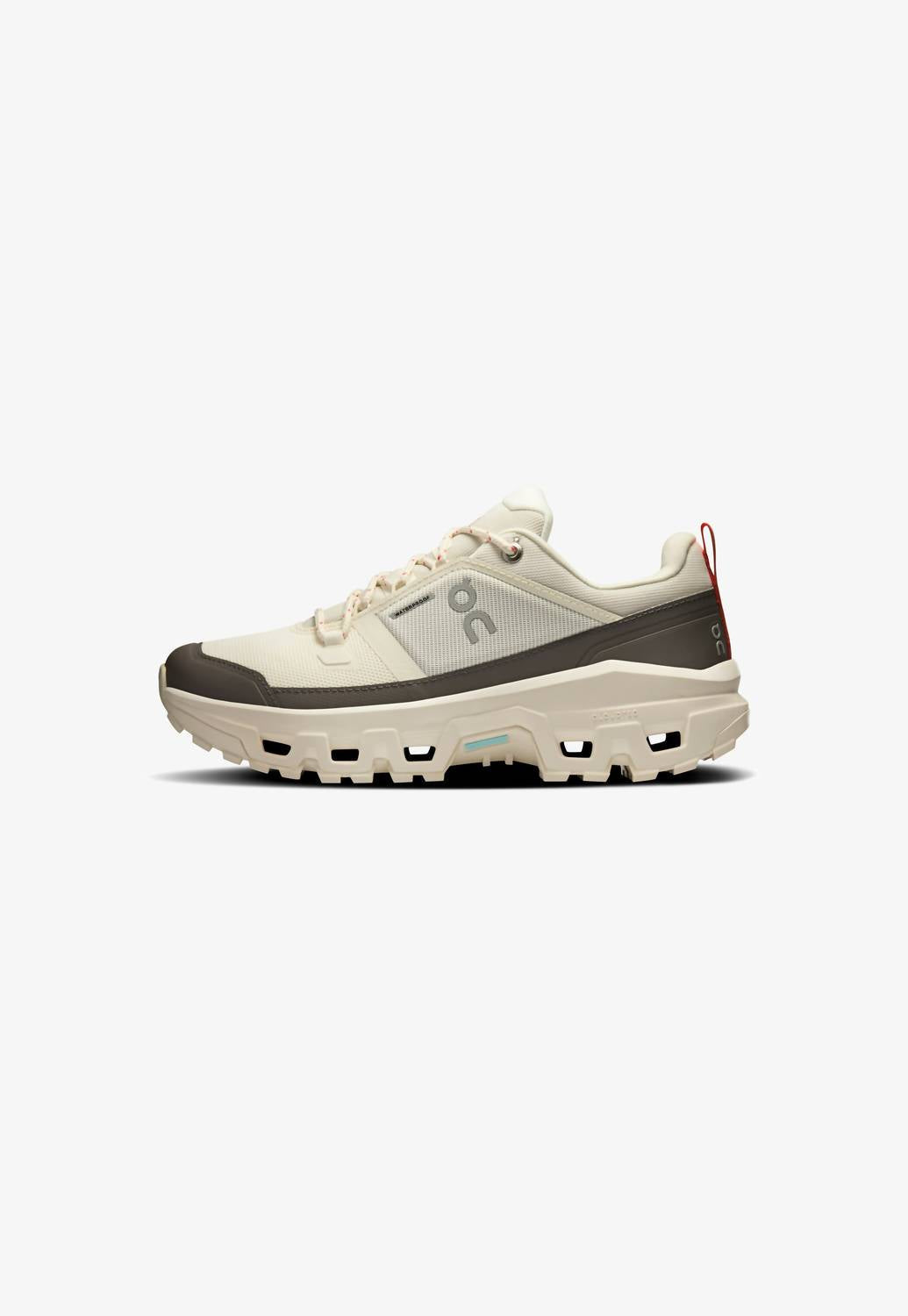 Men's Cloudrock Low Waterproof Hiking Shoes In Ivory/ivory