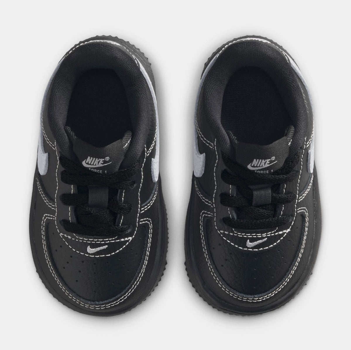 Air Force 1 Low LV8 3 Infant Toddler Lifestyle Shoes (Black/Wolf Grey/Black/Black)