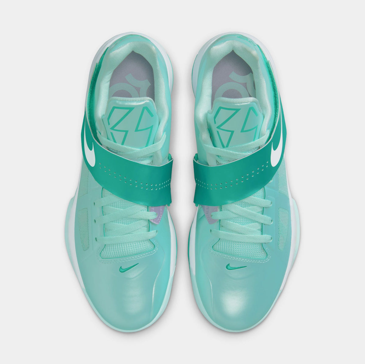 Zoom KD 4 Mint Candy Mens Basketball Shoes (Mint Candy/White/New Green) Final Sale