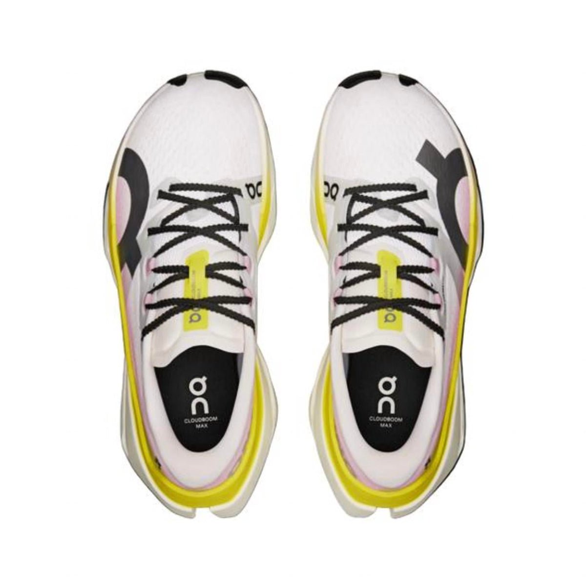 Women's Cloudboom Max Running Shoe In Lime/raspberry