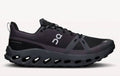 Women's Cloudsurfer Trail Waterproof Sneakers In Black/eclipse