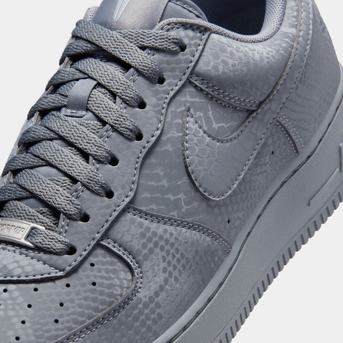 Kobe Air Force 1 Low Cool Grey Mens Lifestyle Shoes (Cool Grey/Wolf Grey)