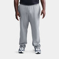 Club Open Hem Fleece Mens Pants (Dark Grey Heather/Light Smoke Grey/White)