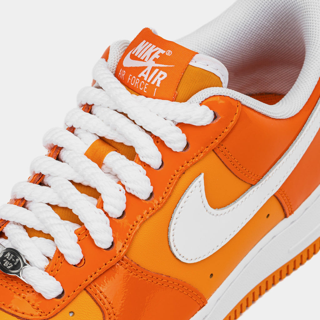 Air Force 1 '07 LV8 Mens Basketball Shoes (Orange/White)