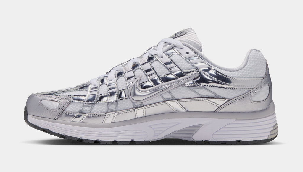 P-6000 Mens Running Shoes (White/Grey Fog/Iron Grey/Metallic Silver)