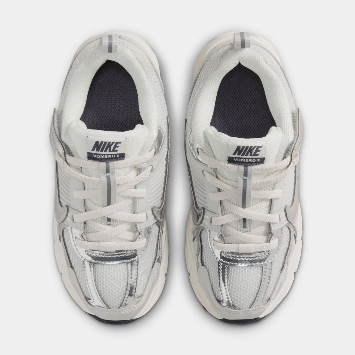 Vomero 5 Preschool Running Shoes (Photon Dust/Gridiron/Sail/Chrome)