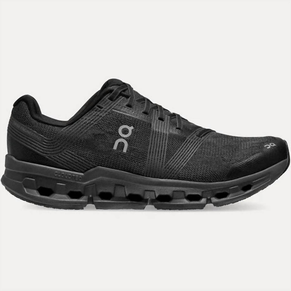 Women's Cloudgo Wide Running Shoes In Black|Eclipse