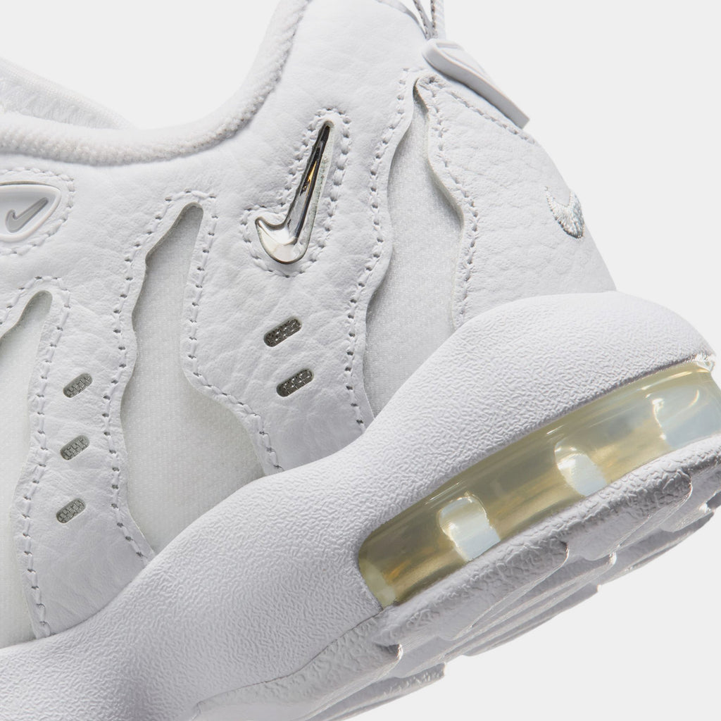 Air DT Max 96 Low Preschool Basketball Shoes (White/Metallic Silver)