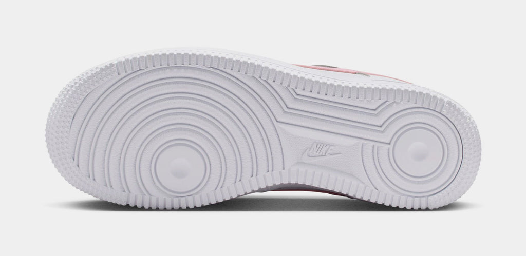 Air Force 1 Low Grade School Lifestyle Shoes (White/Medium Soft Pink/White)