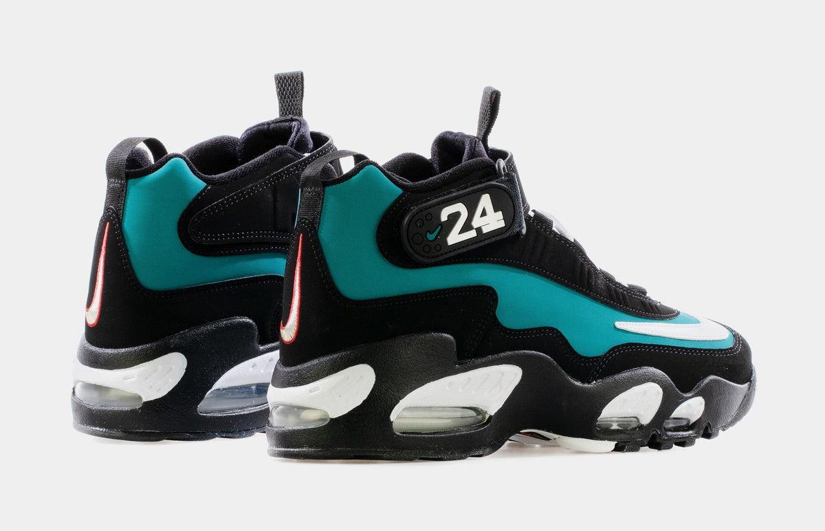 Air Griffey Max 1 Black And Freshwater Mens Basketball Shoes (Black/Freshwater/White/Varsity Red)
