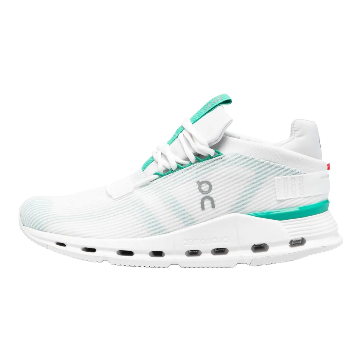 ON Cloudnova Void Sneaker in Undyed-white Mint | Men
