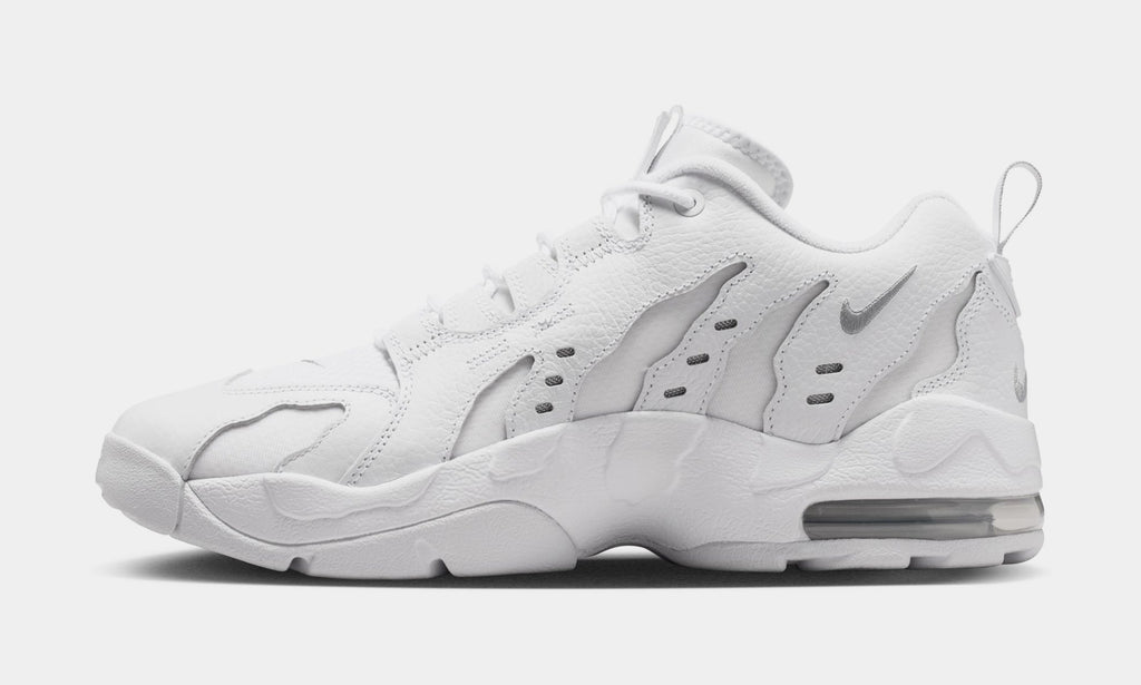 Air DT Max 96 Low Mens Basketball Shoes (White/Metallic Silver/White)