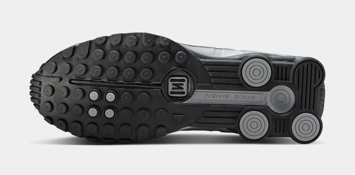 Shox R4 Mens Running Shoes (Metallic Silver/Black/Metallic Silver/Metallic Silver)