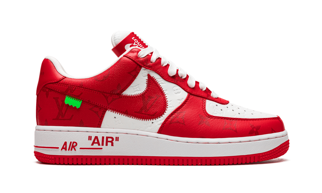Louis Vuitton Air Force 1 Low "Virgil Abloh - White/Red" 1A9VA9