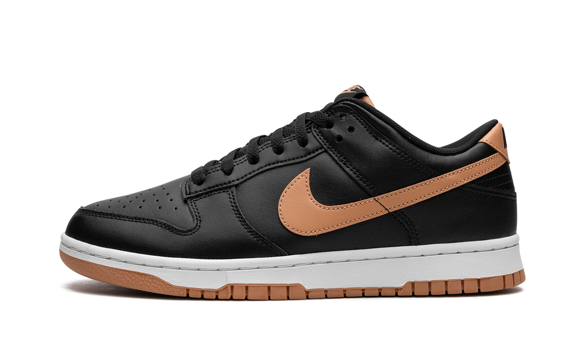 Dunk Low "Black / Amber Brown" DV0831 004