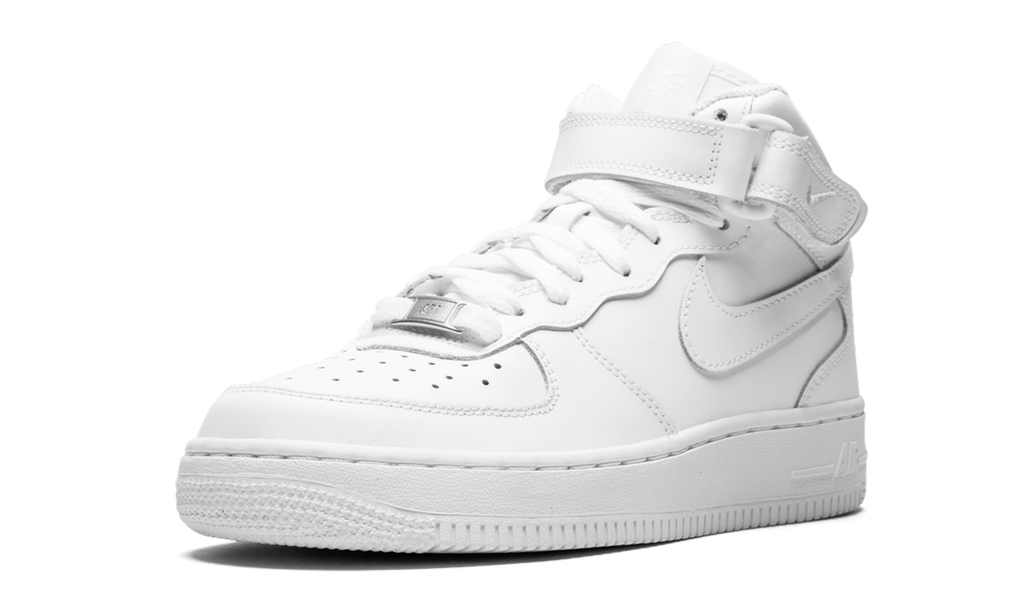 Air Force 1 MID GS "Triple White" 314195 113